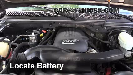 2003 Chevrolet Tahoe LS 5.3L V8 Battery Replace